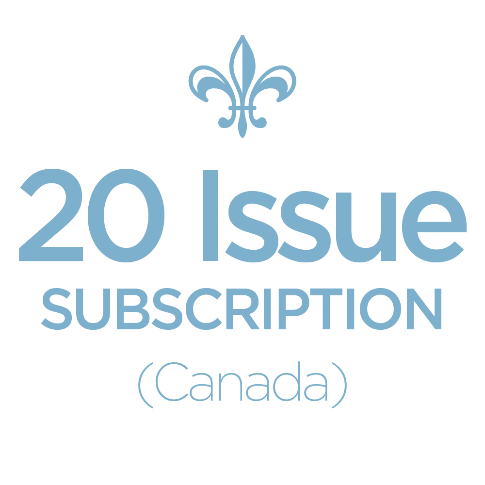 20 Issue Catalog Subscription - Canada