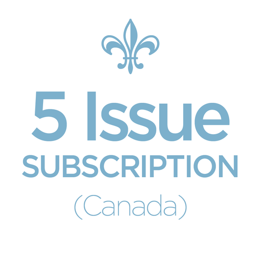 5 Issue Catalog Subscription - Canada