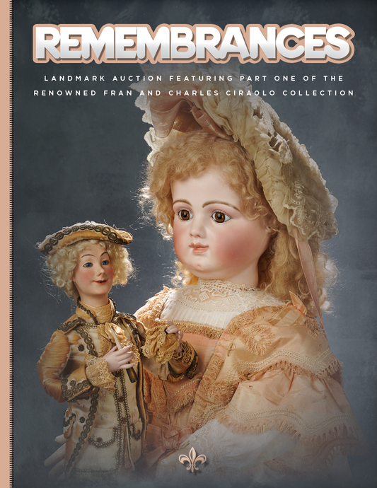 "Remembrances" Landmark Auction Featuring Part One of the Renowned Fran and Charles Ciraolo Collection - Saturday, January 10, 2026