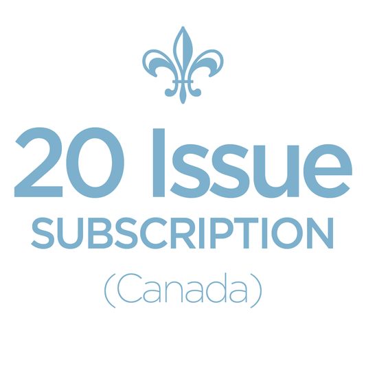 20  Issue Catalog Subscription - Canada